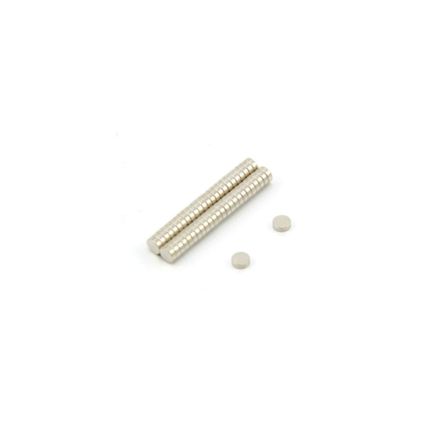 3mm dia x 1mm thick N35 Neodymium Magnet - 0.13kg Pull