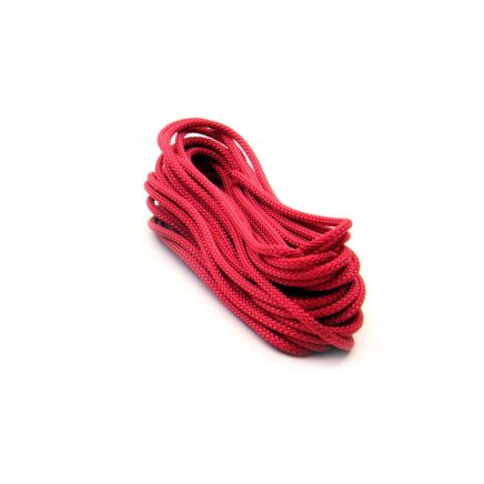 10 metres of 4mm dia Polyester Rope - Red (420kg breaking strength)