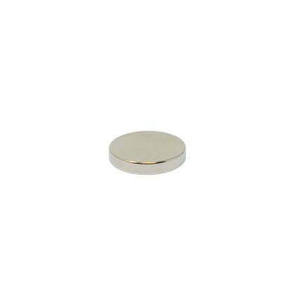 25.4mm dia x 6.35mm thick N42 Neodymium Magnet - 11.38kg Pull - Licensed Material