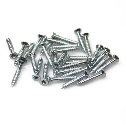 SCREWD Woodscrew 4mm x 25mm (4 Packs of 30)