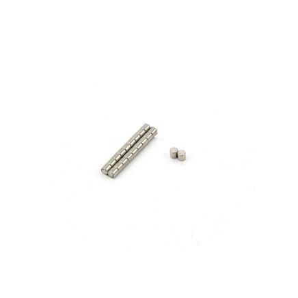 2mm dia x 2mm thick N42SH Neodymium Magnet - 0.15kg Pull