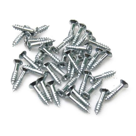 SCREWD Woodscrew 4mm x 19mm (3 Packs of 40)