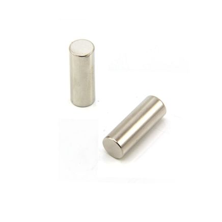 9mm dia x 25mm thick N42 Neodymium Magnet - 3.8kg Pull