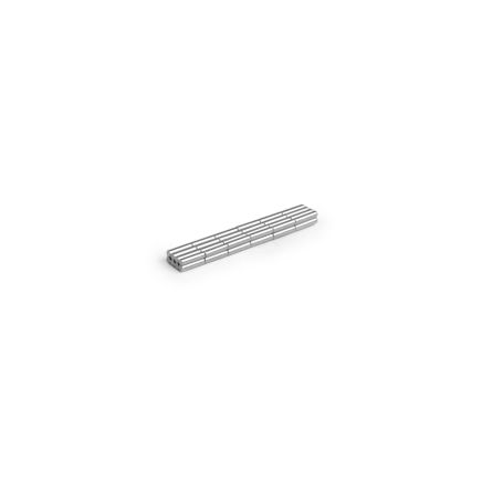 1mm dia x 4mm thick N42 Neodymium Magnets - 0.03kg Pull