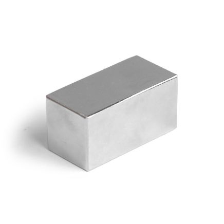 40 x 20 x 20mm thick N42 Neodymium Magnet - 29kg Pull