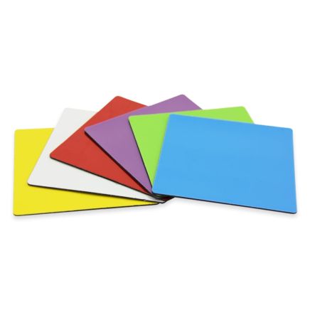 MagFlex® 75 x 75 x 0.85mm Flexible Magnetic Sheet - Gloss Dry-Wipe Surface