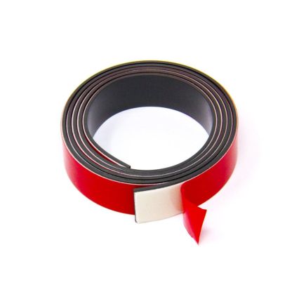 MagFlex® 19mm wide x 2.5mm thick Magnetic Tape - Foam Self-Adhesive