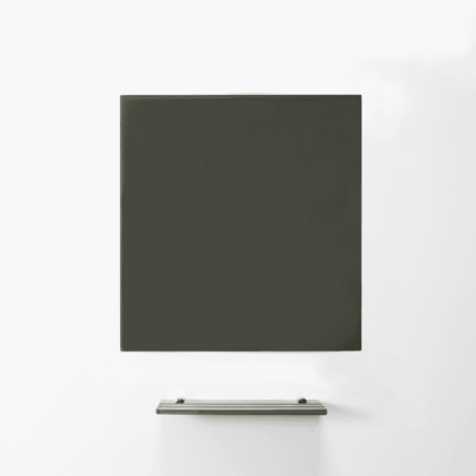 MagniPlan 600 x 450 Magnetic Glass Wipe Board with Accessory Holder