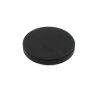 43mm dia x 6mm high Rubber Coated POS Magnet c/w M4 Boss Thread (Flush x 3mm deep) - 8kg Pull