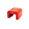 Red Alnico Horseshoe Magnet - 47kg Pull (54 x 83 x 70mm)