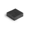 10 x 10 x 5mm thick Isotropic Y30 Ferrite Magnet - 0.08kg Pull