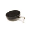 52mm dia Ferrite Pot Magnet with Swivel Hook - 9.9kg Pull