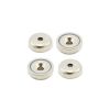 25mm dia x 8mm thick x 5mm c/sink N42 Neodymium Pot Magnet - 26kg Pull