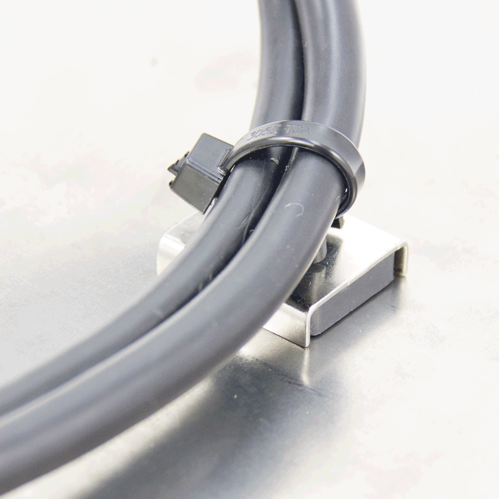 Magnetic Cable Tie Mount (Stainless Steel) 26 x 23 x 6.3mm thick 6.1kg Pull