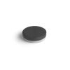 20mm dia x 3mm thick Y10 Ferrite Magnet With Self Adhesive Foam - 0.6kg Pull