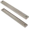 120 x 13.5 x 5mm thick Neodymium Channel Magnet w/ 2x 3.3mm c/sunk holes - 40kg Pull