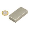 50 x 25 x 10mm thick N42 Neodymium Magnet - 34.9kg Pull