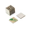 Adhesive 15 x 15 x 1mm thick N42 Neodymium Magnet - 0.95kg Pull