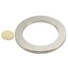 90mm O.D x 64mm I.D x 5mm thick N42 Neodymium Magnet - 16.3kg Pull