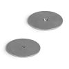 50mm dia x 2mm thick x 4.2mm hole Steel Disc