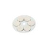 50mm dia x 3.5mm thick x 6mm hole Slimline Limpet Magnet - 30kg Pull