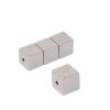 Neodymium Halbach Array Magnet 10 x 10 x 10mm with 2mm hole through the poles