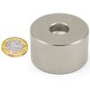 50mm dia x 30mm thick x 6mm c/s N42 Neodymium Magnet - 86.9kg Pull