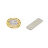 25 x 8 x 2mm thick Ultra High Performance N52 Neodymium Magnet - 3kg Pull