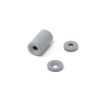 10mm dia x 2mm thick x 3.2mm c/sink PTFE Coated N42 Neodymium Magnet (North/South)