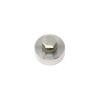 32mm dia x 12mm Thick Stainless Steel Neodymium Pot Magnet with M8 Internal Thread- 39kg Pull