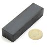 70 x 20 x 15mm thick Y30BH Ferrite Magnet - 4.6kg Pull