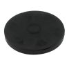 66mm dia x 8mm high Rubber Coated POS Magnet c/w M6 Boss Thread (Flush x 8mm deep) - 20kg Pull