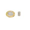 6.35mm dia x 9.53mm thick N42 Neodymium Magnet - 1.68kg Pull