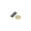 25 x 10 x 3mm thick Y30BH Ferrite Magnet - 0.4kg Pull