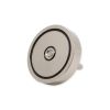 75mm dia x 15mm N42 Neodymium Pot Magnet with M10 Eyebolt - 200kg Pull