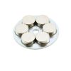 50mm dia x 7mm thick x 6mm hole Medium Pole Limpet Magnet - 55kg Pull