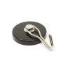 52mm dia Ferrite Pot Magnet with Swivel Hook - 9.9kg Pull