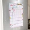 MagFlex® A3 Magnetic Unicorn Reward Chart with Colourful Star Magnets - Flexible Magnetic Sheet