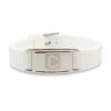 Magnets4 - Unisex Rare Earth Magnetic Sports Bracelet - White