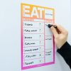 MagFlex® A4 Bold Weekly Meal Planner Fridge Magnet - Flexible Magnetic Sheet