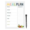 MagFlex® A4 Fruity Weekly Meal Planner Fridge Magnet - Flexible Magnetic Sheet