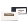 Magnetic Name Badge with Card Insert Window (76mm x 38mm)