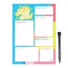 MagFlex® A4 Get Stuff Done! To Do List Fridge Magnet - Flexible Magnetic Sheet