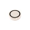 60mm dia x 14.5mm thick N42 Neodymium Glue In Pot Magnet - 120kg Pull