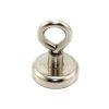 32mm dia Neodymium Clamping Magnet with M6 Hook or Eyebolt - 36.4kg Pull