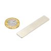 50 x 10 x 1.5mm thick N35 Neodymium Magnet - 3.2kg Pull